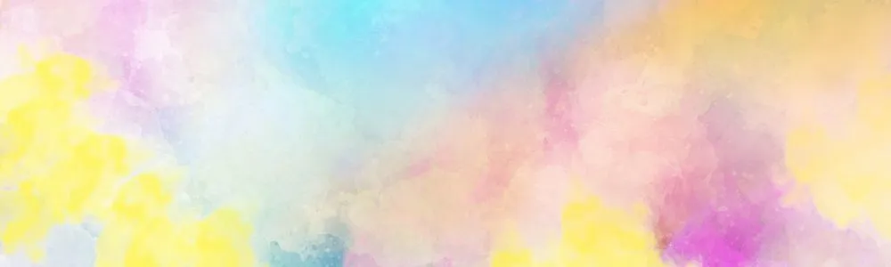 鮮やかなブルーやピンクの画像