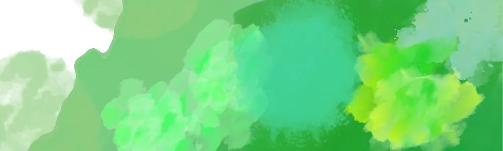 明るい緑や黄色のモヤの画像