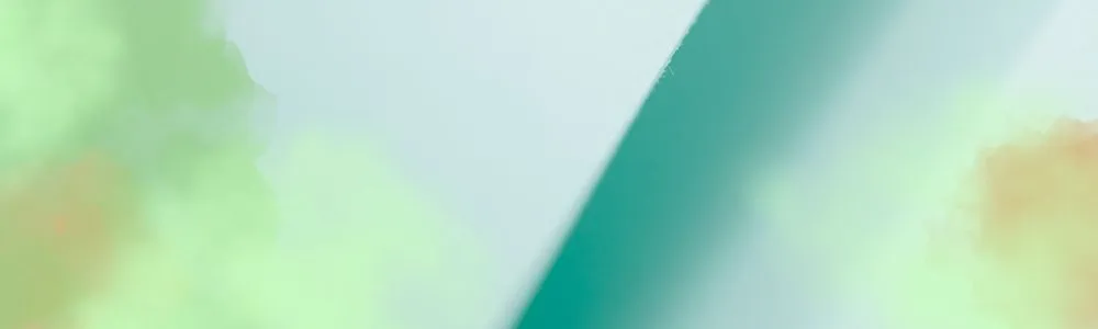 グリーンを基調とした淡い色合いの画像